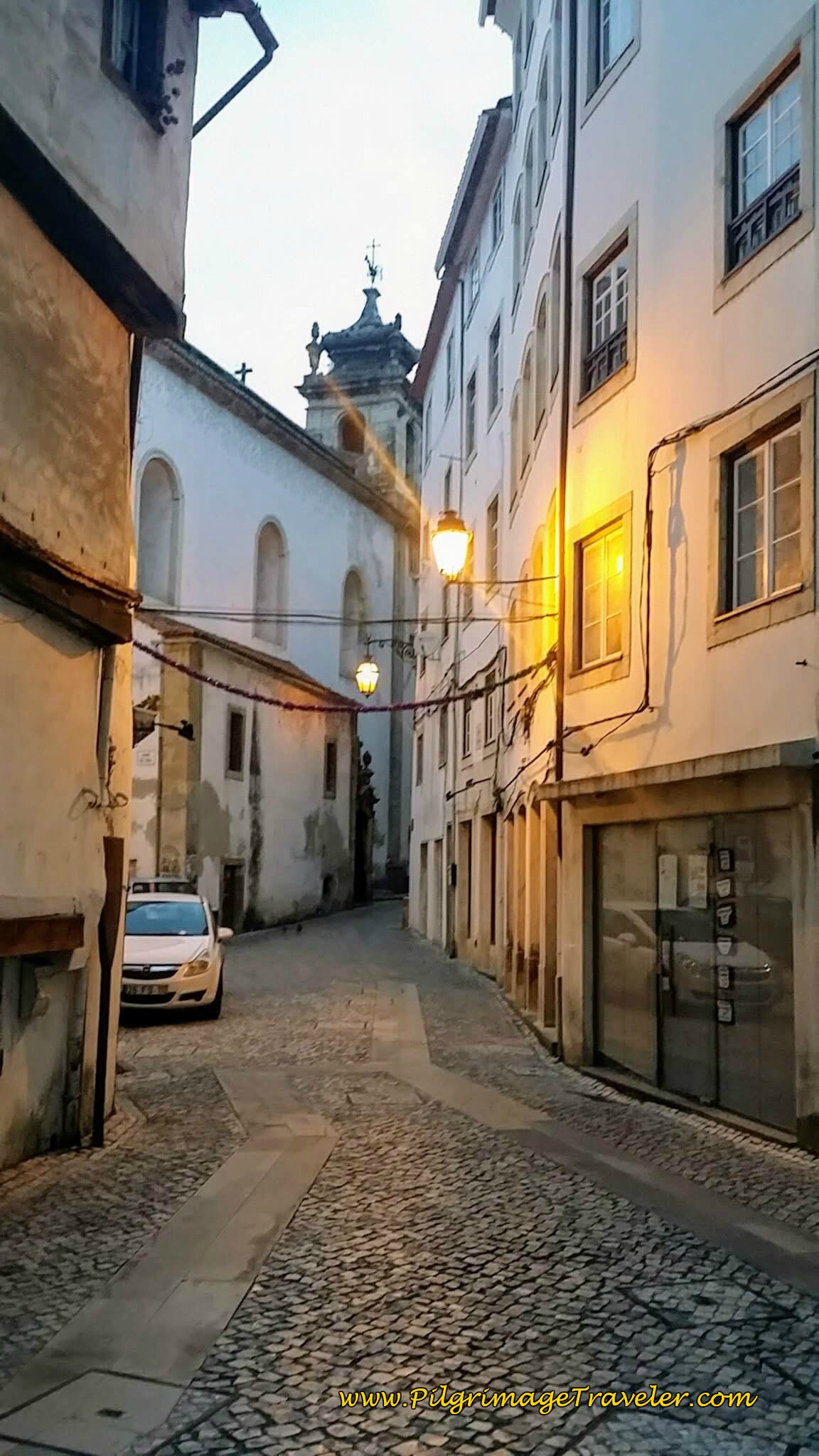 Rua dos Gatos in Coimbra, Portugal