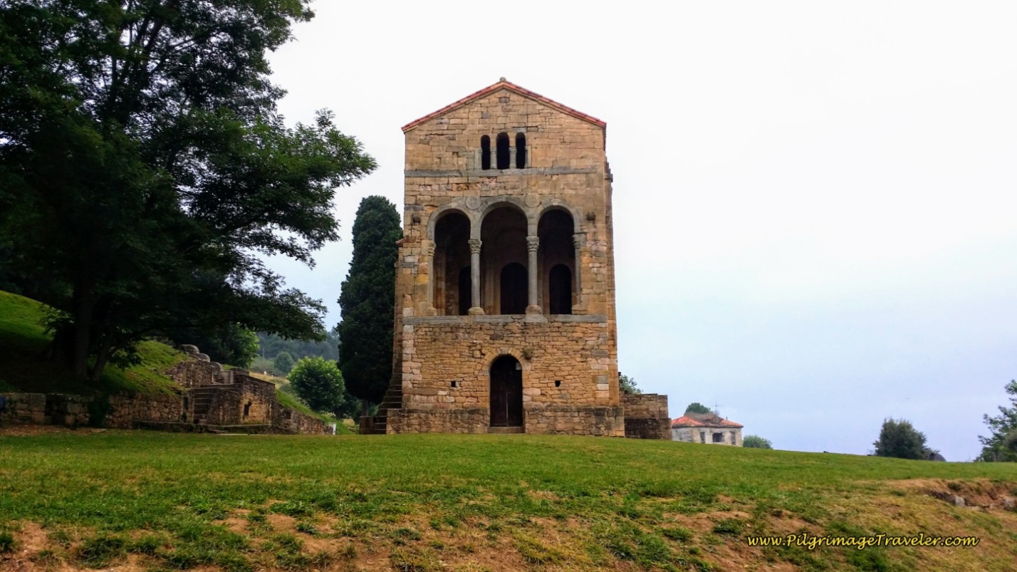 San Miguel De Lillo Church In Oviedo Spain Collectable Silver Building deals On Wood